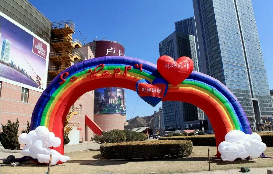 淄川爱的彩虹喷绘气模